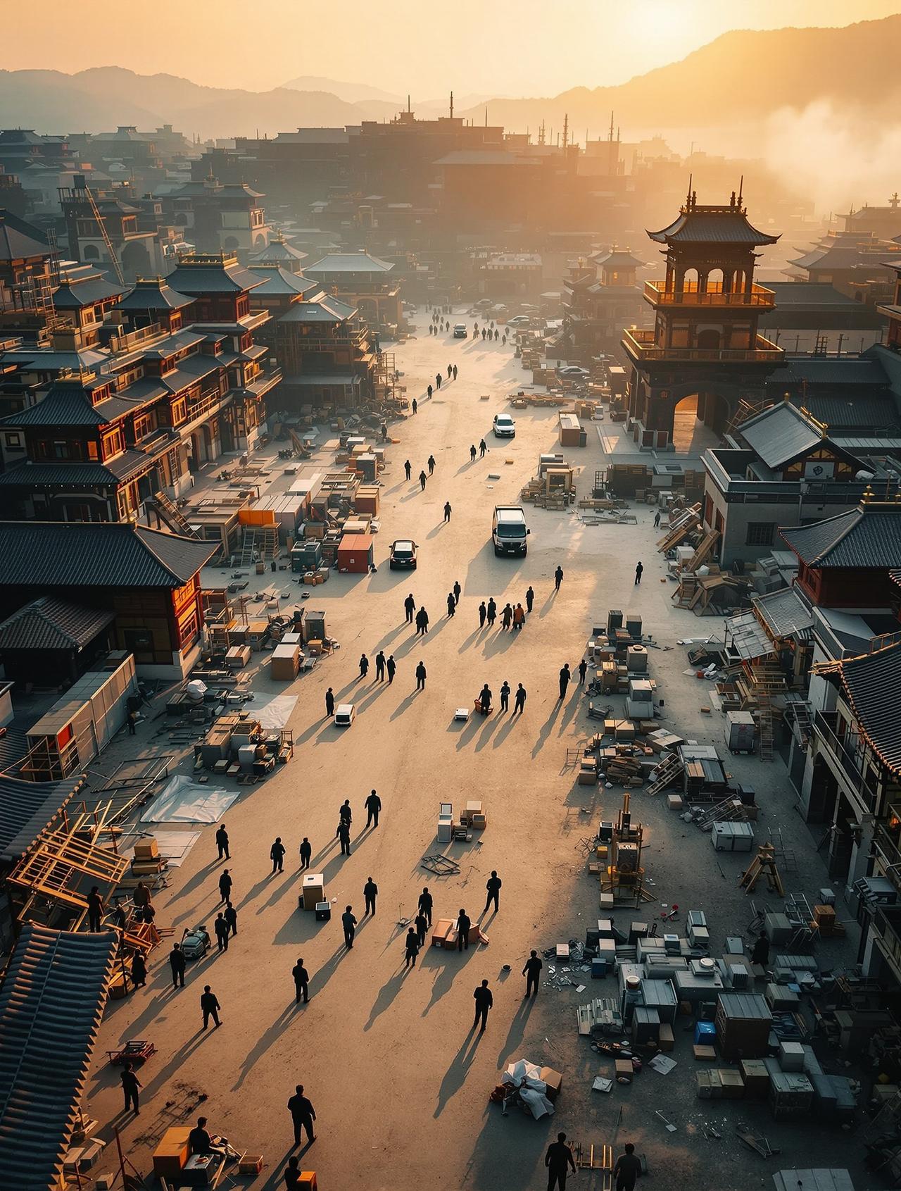 国产影视影视基地全景